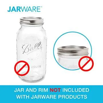 Mason Jar Cocktail Shaker Lid - Stainless Steel, Versatile Use