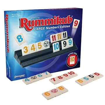Pressman Rummikub Large Numbers Edition Fun for All