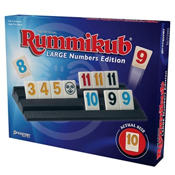 Pressman Rummikub Large Numbers Edition Fun for All
