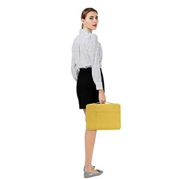 Yellow MOSISO Laptop Sleeve for MacBook - Stylish Protection