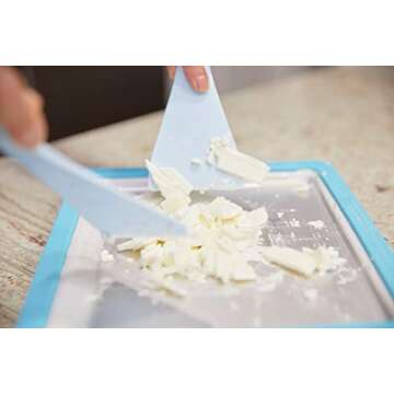 Ice Cream Maker/Pan/Roll - Frozen Yogurt, Sorbet, Gelato - Family Fun, Healthy Alternative DIY at home (Turquoise)