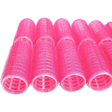 12 Pack Self Grip Hair Rollers for Effortless Styling