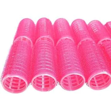 12 Pack Self Grip Hair Rollers for Effortless Styling
