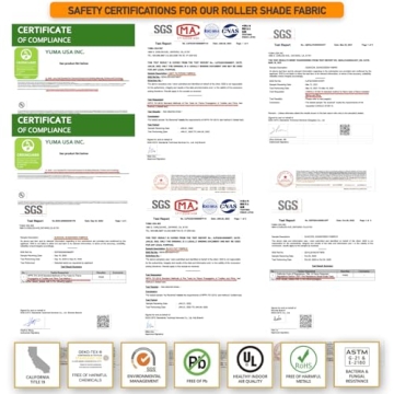 HILADUO Motorized Roller Blinds Smart Custom Shades