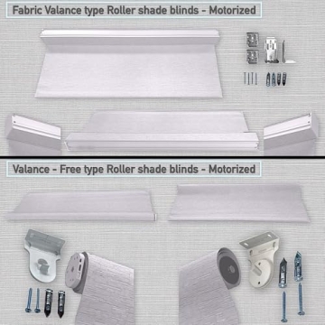 HILADUO Motorized Roller Blinds Smart Custom Shades