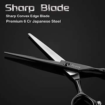 Fcysy Professional Hair Cutting Scissors Kit for All