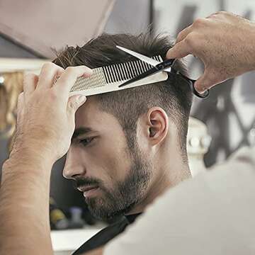 Fcysy Professional Hair Cutting Scissors Kit for All