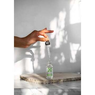 OZNATURALS Hyaluronic Acid Serum for Face - Plumping Serum, Hydrating Facial Skin Product, Natural Ingredients, Plump Fine Lines, Anti-Aging Face Serum, Organic Aloe + Rosehips Intense Moisture