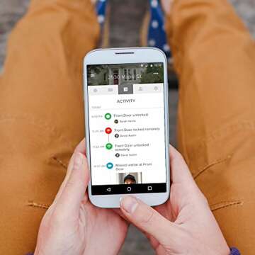 August Home Connect Wi-Fi Bridge, Remote Access, Alexa Integration for Your August Smart Lock, white, 1.5 x 2.4 x 2.4"