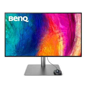 BenQ PD3220U Thunderbolt 3 Monitor for Macbook 32" 4K UHD | 100% Rec.709 & sRGB, 95% P3 | IPS | DeltaE ≤3 | Pantone | AQCOLOR | Calibration Report | Ergonomic | USB-C (85W) | USB Hub | Daisy Chain