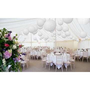 Charming Paper Round Lanterns for Every Celebration