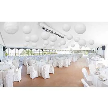 Charming Paper Round Lanterns for Every Celebration