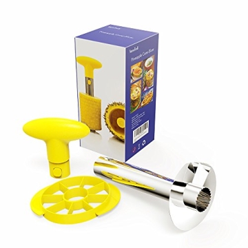 Easy Pineapple Corer Slicer - Quick & Mess-Free Prep