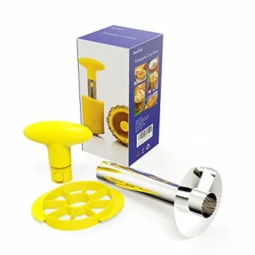 Easy Pineapple Corer Slicer - Quick & Mess-Free Prep