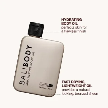 Bali Body Shimmering Oil Gold Bronze Glow Vegan Cruelty Free