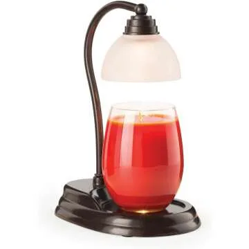 Aurora Candle Warmer Lamp in Bronze