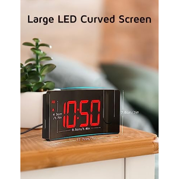 GOLOZA Projection Alarm Clock - Stylish and Functional