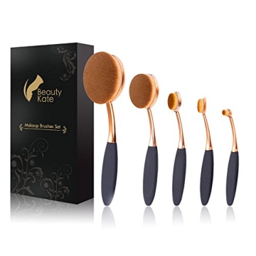 Professional Oval Makeup Brush Set for Flawless Application