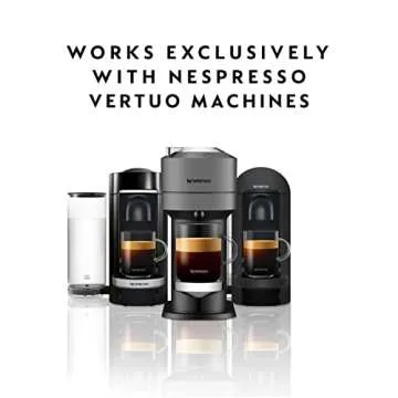 Nespresso Capsules VertuoLine, Hazelino Muffin, Mild Roast Coffee, 40-Count Coffee Pods