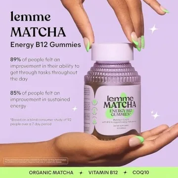 Lemme Matcha Energy Gummies - Vegan & Gluten Free