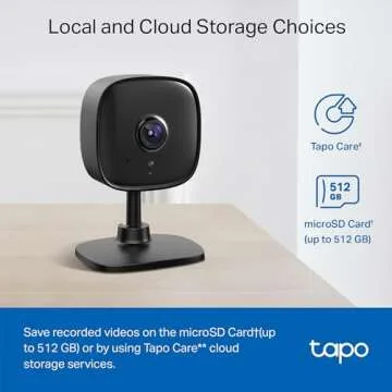 Tapo Indoor Security Camera with 1080P HD Night Vision