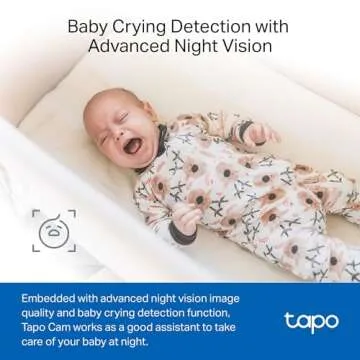 Tapo Indoor Security Camera with 1080P HD Night Vision