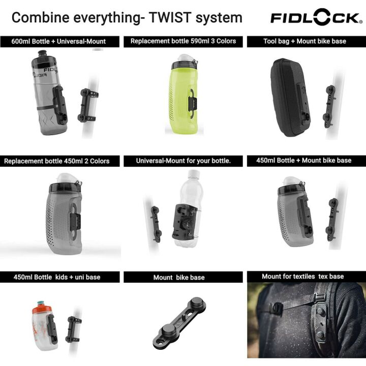 Fidlock TWIST 590 Magnetic Bike Water Bottle Holder