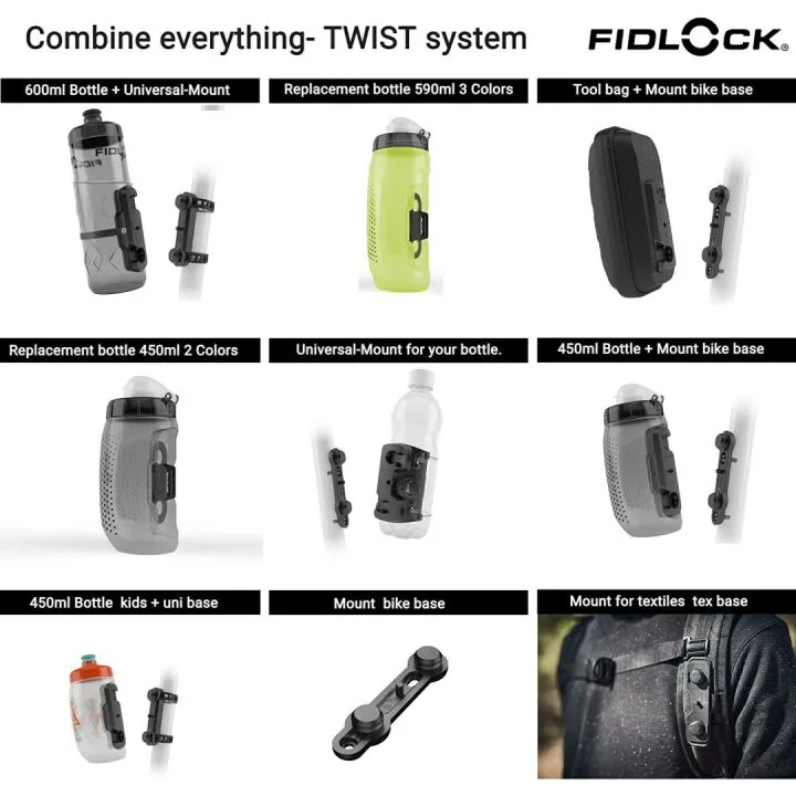 Fidlock TWIST 590 Magnetic Bike Water Bottle Holder