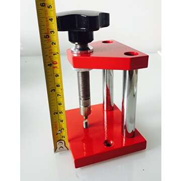 OTOOLWORLD High Quality Watch case presser watch Screw press tool with 12 diels