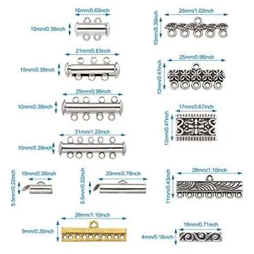 Pandahall 148 Pcs Jewelry Making Kit for Creative Crafters