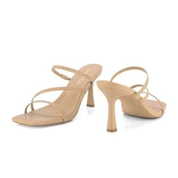 Shoe'N Tale Strappy Kitten Heels for Women - Chic Comfort