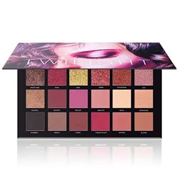 UCANBE 18 Color Eyeshadow Palette and Gel Eyeliner Set for Stunning Looks