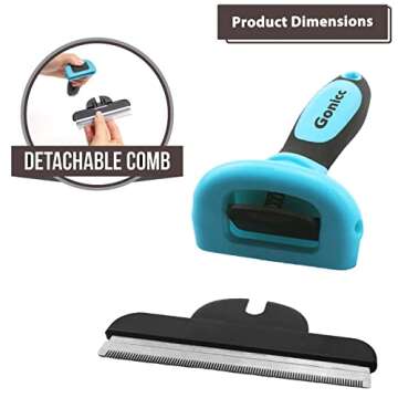 Gonicc PDT-1001 Professional Pet Deshedding Tool