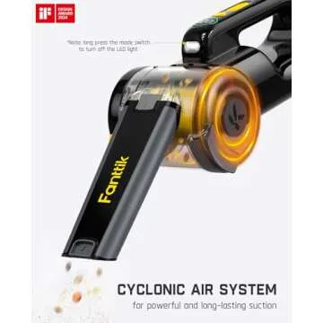 Fanttik Fold V10 Apex Pivot Vacuum - 17000Pa Suction Power