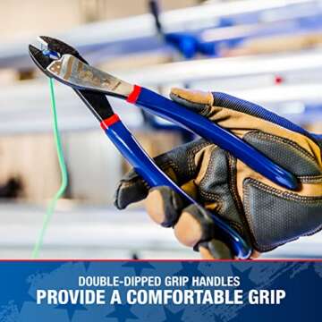 Southwire Made In America Terminal Crimper And Wire Cutter, 9" Terminal Crimper/Cutter (TCC9D-US)