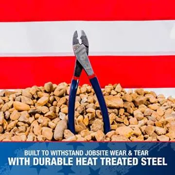 Southwire USA Terminal Crimper & Wire Cutter - Durable 9"