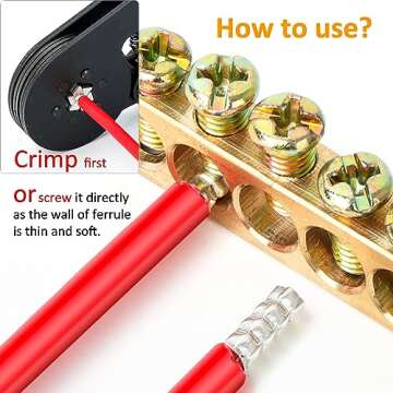 300Pcs Wire Ferrule Kit - Tinned Copper Crimp Connectors