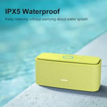 DOSS SoundBox Touch Portable Bluetooth Speaker with 20H Playtime