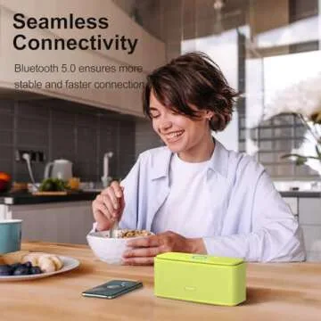 DOSS SoundBox Touch Portable Bluetooth Speaker with 20H Playtime