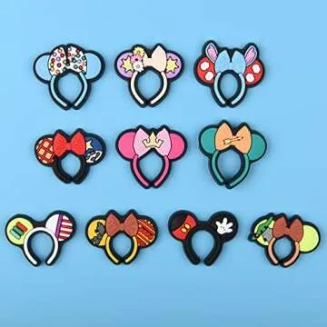 XQNB Lovely Shoe Charms for Kids Girls Women Shoes Decorations Bag Charms Birthday Party Favor