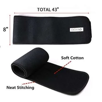 DGXINJUN Infrared Red Light Therapy Device Back Pain Relief FDA Cleared Led Pad Large Flexible Wearable Wrap (Two-Pads)