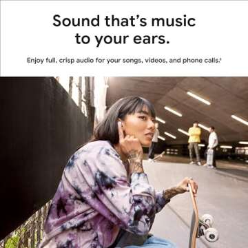 Google Pixel Buds A-Series - Wireless Earbuds with Rich Audio and Voice Control