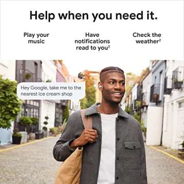 Google Pixel Buds A-Series Wireless Earbuds - Comfort and Quality