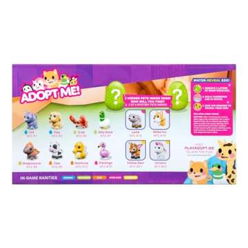 Adopt Me! 10 Pack Mystery Pets - Collectible Fun for All