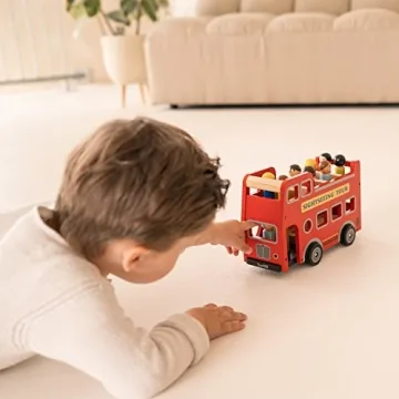 Exciting City Tour Bus Play Set with 9 Figures