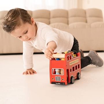 Exciting City Tour Bus Play Set with 9 Figures