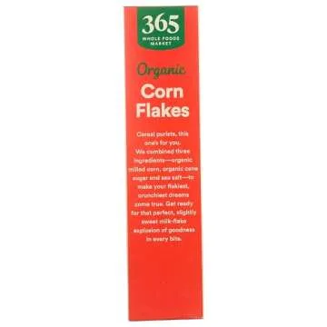 365 by Whole Foods Market, Organic Corn Flakes Cereal, 12 Ounce