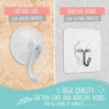 Comfylife Baby Bath Toy Organizer - Shark +36 Bath Letters & Numbers +Extra Bath Toy Storage Net & 10 Strong Hooks, Great Bath Net for Kids, Cute Bathtub Toy Organizer and Bath/Shower Caddy Solution