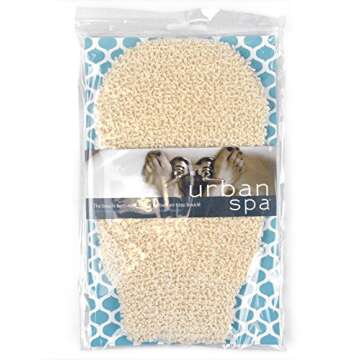 Urban Spa Boucle Bath Mitt: Gentle Exfoliating and Cleansing Shower Essential