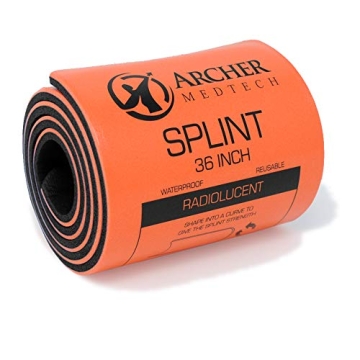 Archer MedTech Universal First Aid Splint - Lightweight & Moldable Injury Support